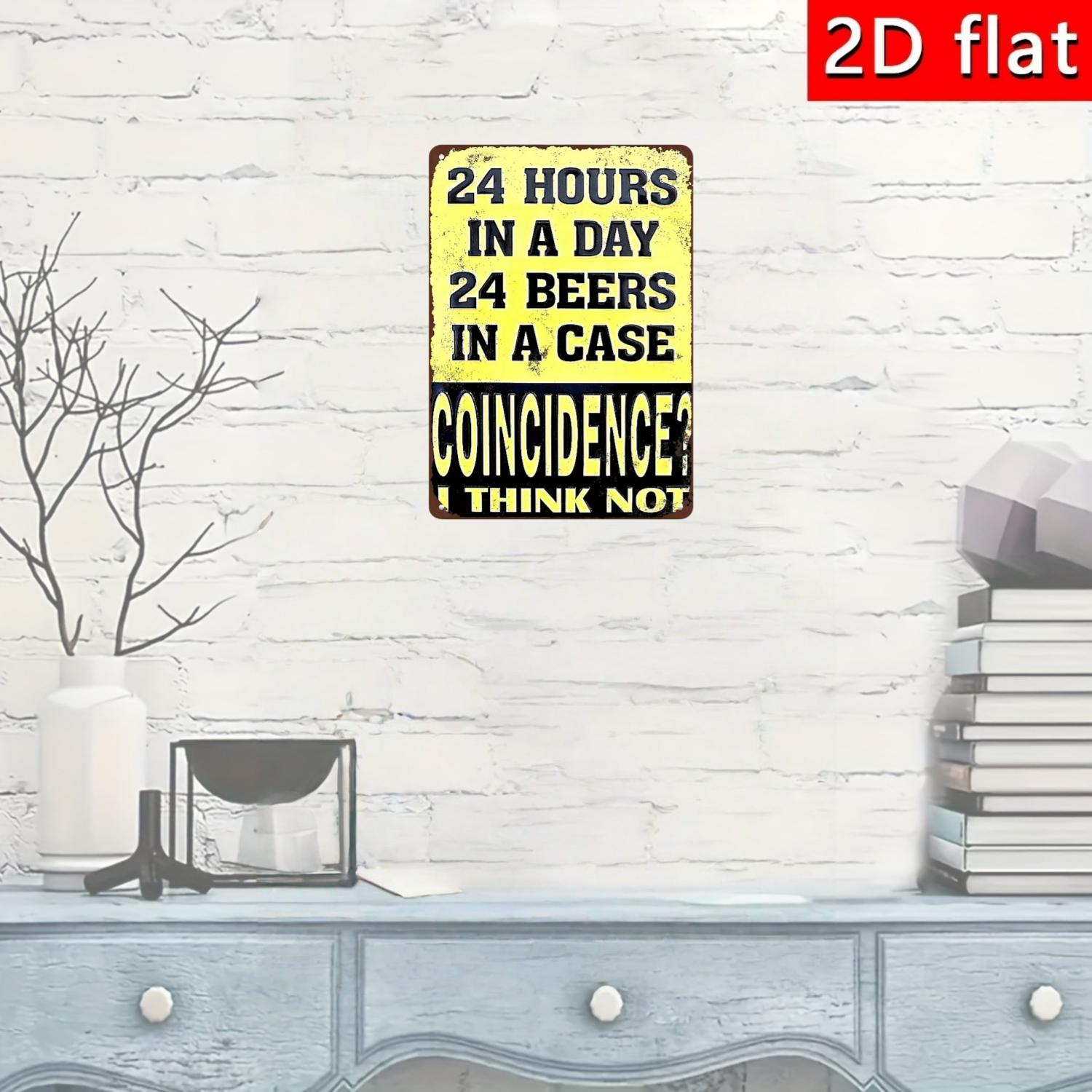 2D flat, retro beer wooden sig - Art Craft Movement ulasan dan harga