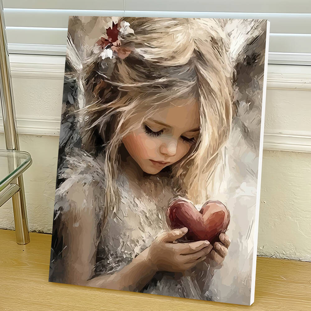Drawing By Numbers Girl Portra - Art Craft Number ulasan dan harga