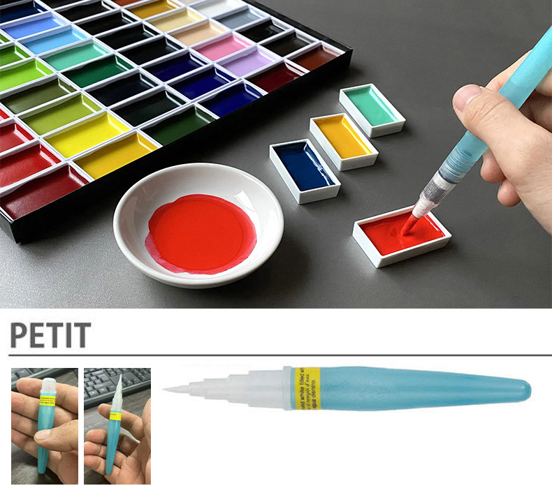 Japanese Kuretake Fountain Pen - Watercolor Brush Pen ulasan dan harga