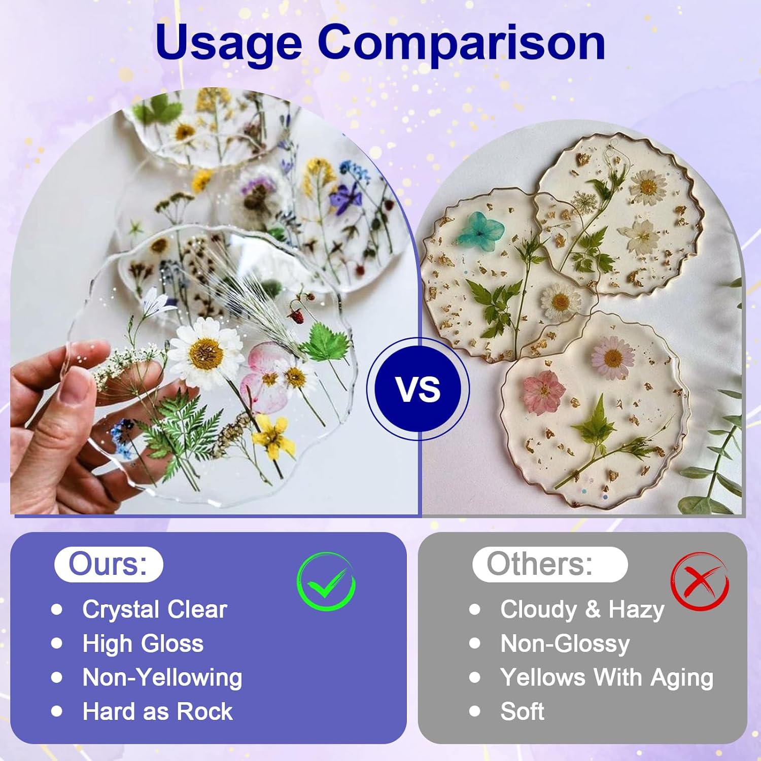 Clear Epoxy Resin AB Glue Hard - Art Craft Glue ulasan dan harga