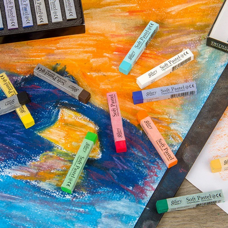 MUNGYO 6pcs/set Soft Pastels / - Chalk Pastel Set ulasan dan harga