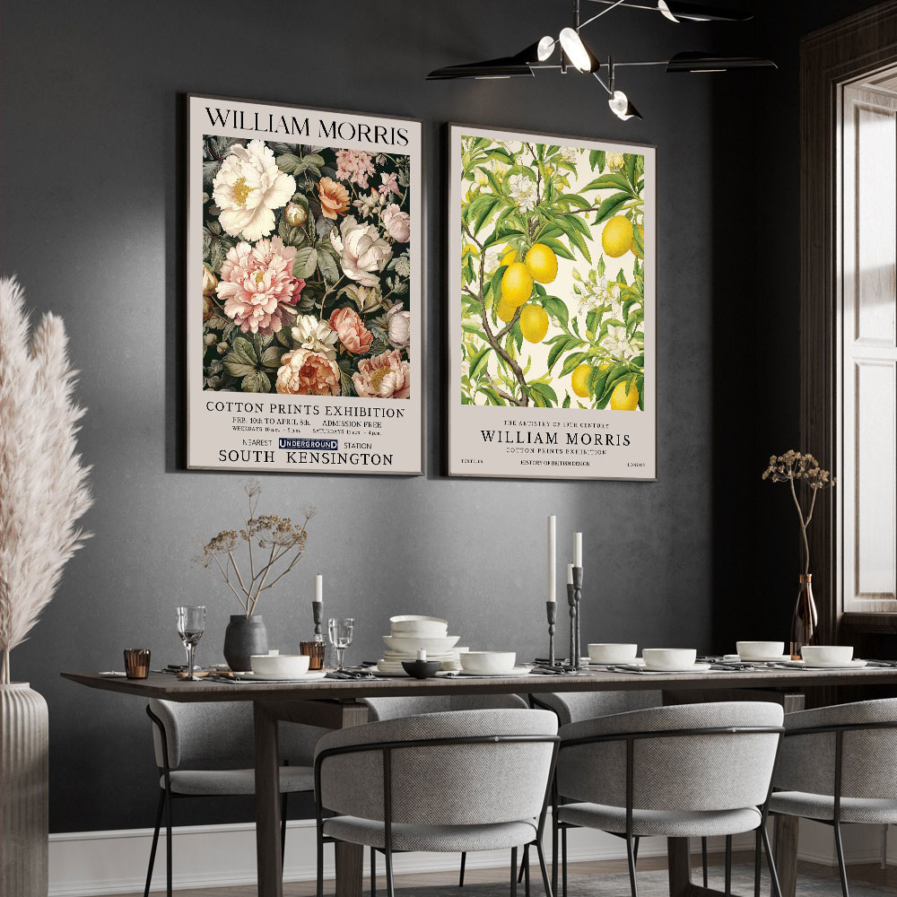 Vintage William Morris Exhibit - Art Craft William Morris ulasan dan harga