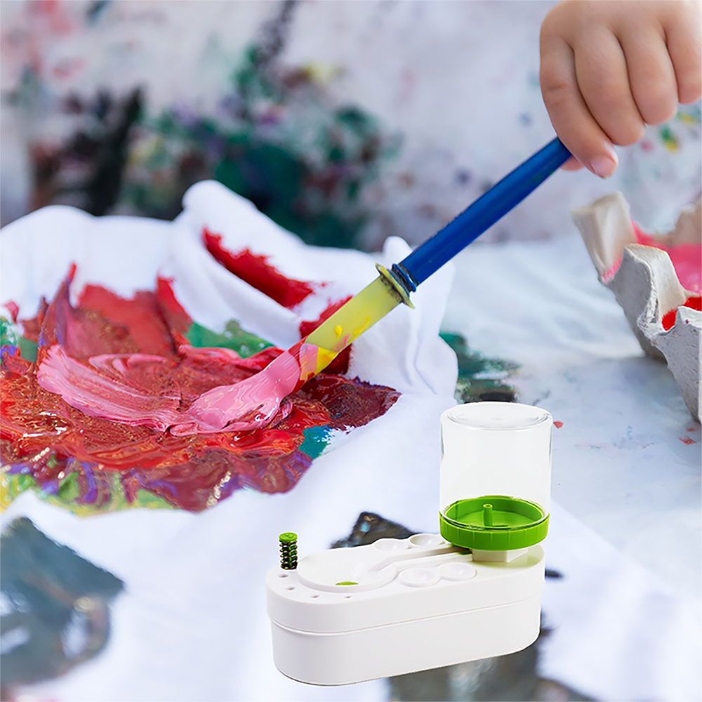 Paint Brush Cleaner With Drain - Watercolor Brush Pen ulasan dan harga