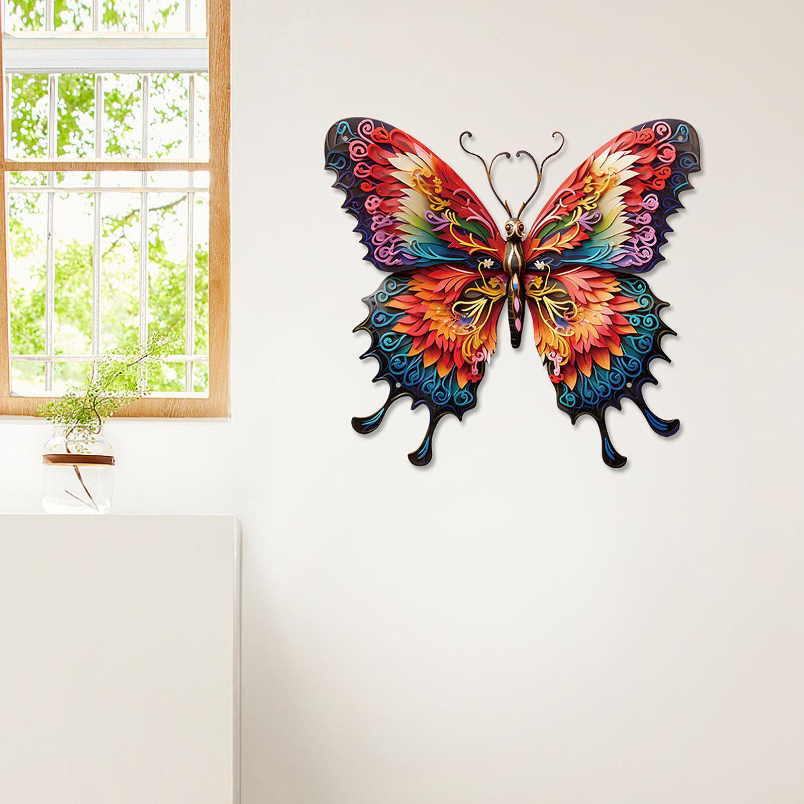 Iron Butterfly Wall Art Crafts - Art Craft Gallery ulasan dan harga