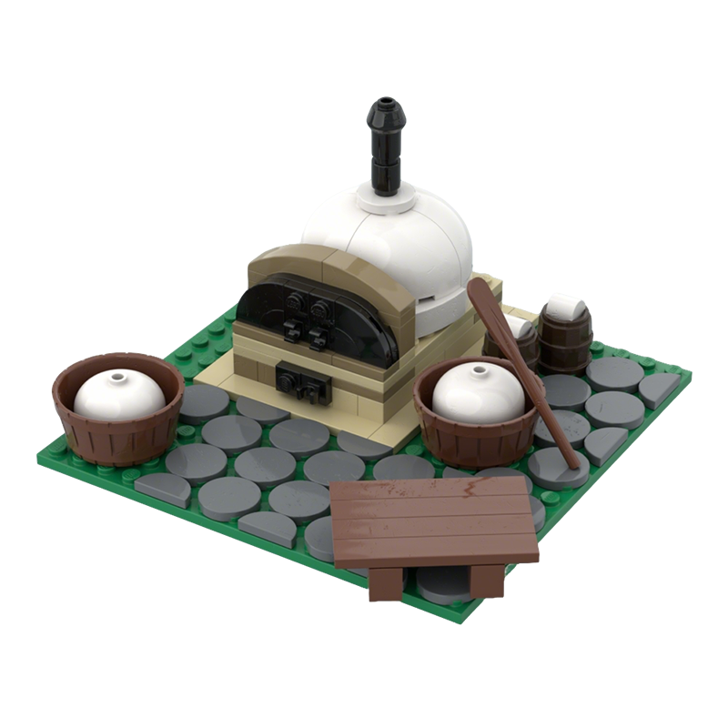 115pcs MOC Outdoor Bakery Crea - Art Craft Christmas Ideas ulasan dan harga