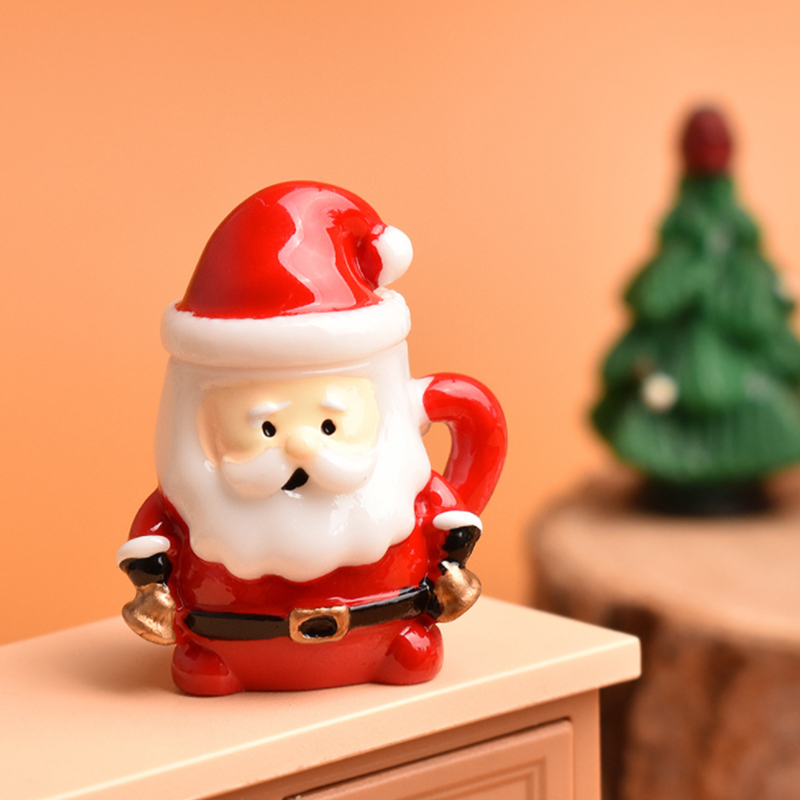 Mini Santa Teacup Ornament - R - Art Craft Market ulasan dan harga