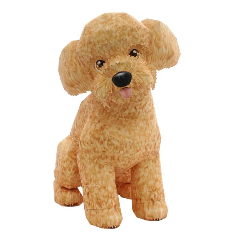 Toy Poodle Dog Folding Origami - Art And Craft Nature ulasan dan harga