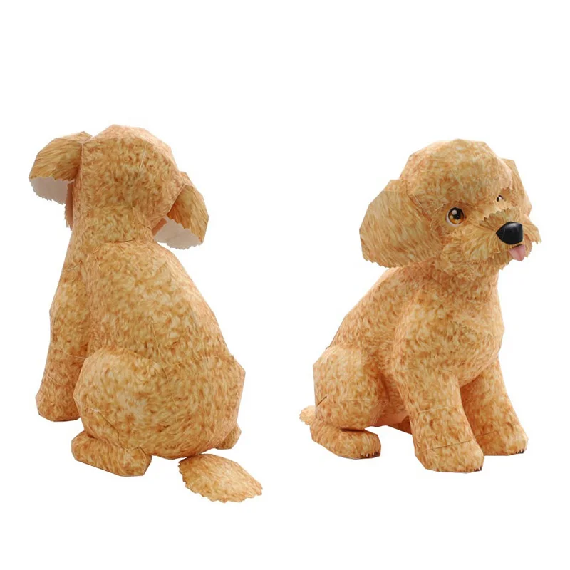 Toy Poodle Dog Folding Origami - Art And Craft Nature ulasan dan harga