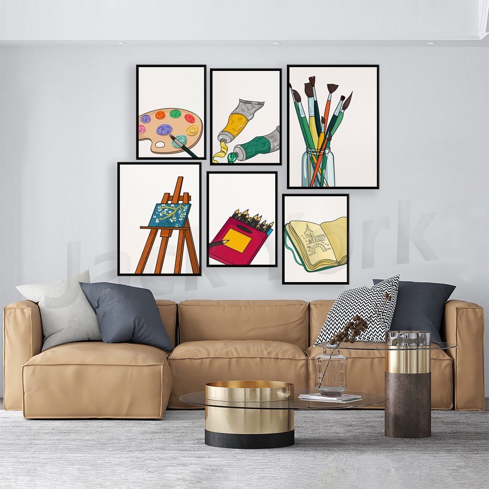 Art Supplies Gallery Wall - ar - Art Craft Gallery ulasan dan harga