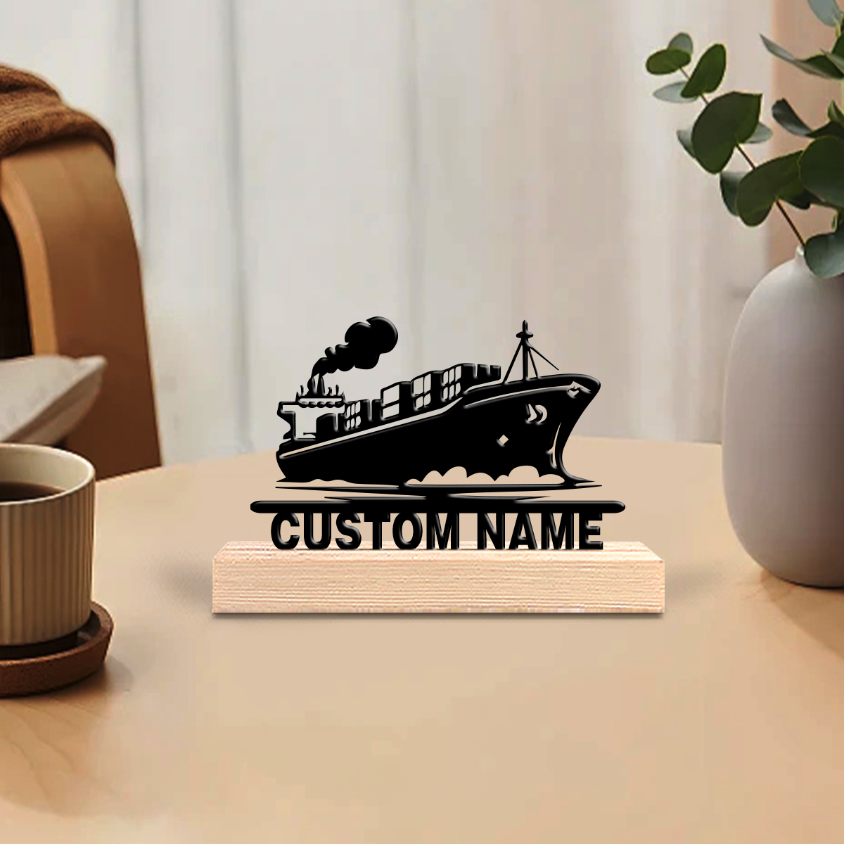 1pc new boat Custom Text Tin S - Art Crafting ulasan dan harga