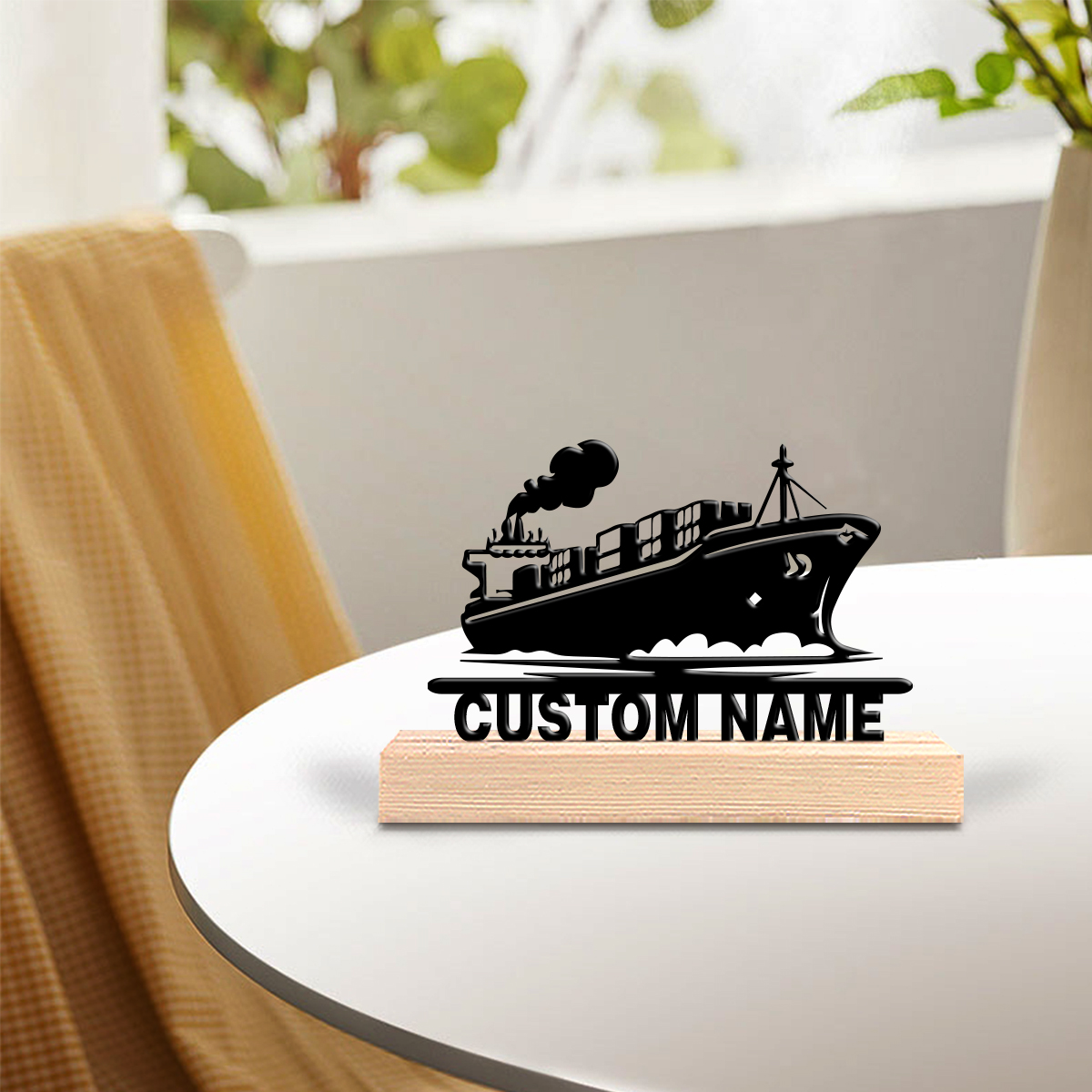 1pc new boat Custom Text Tin S - Art Crafting ulasan dan harga