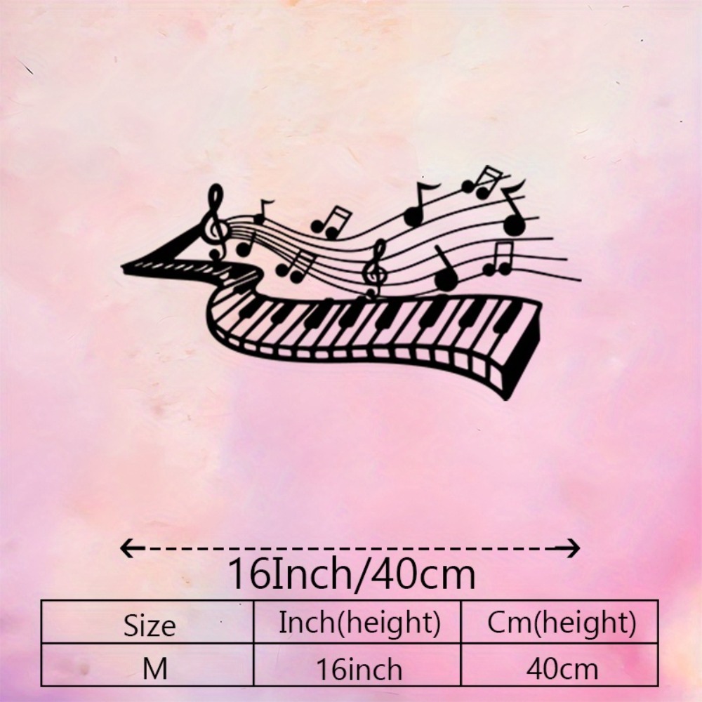 CIFBUY Metal Wall Art Piano Ke - Art And Craft Studio ulasan dan harga