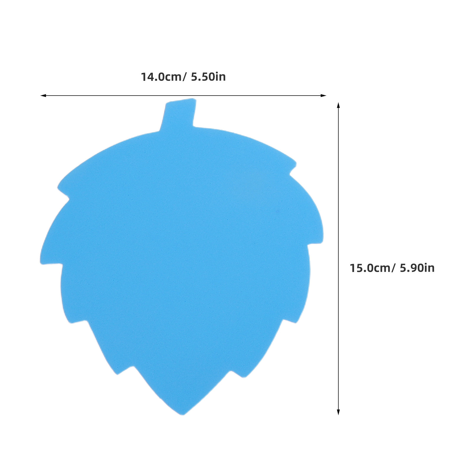 72Pcs Colorful Foam Leaf Shape - Art Craft School ulasan dan harga