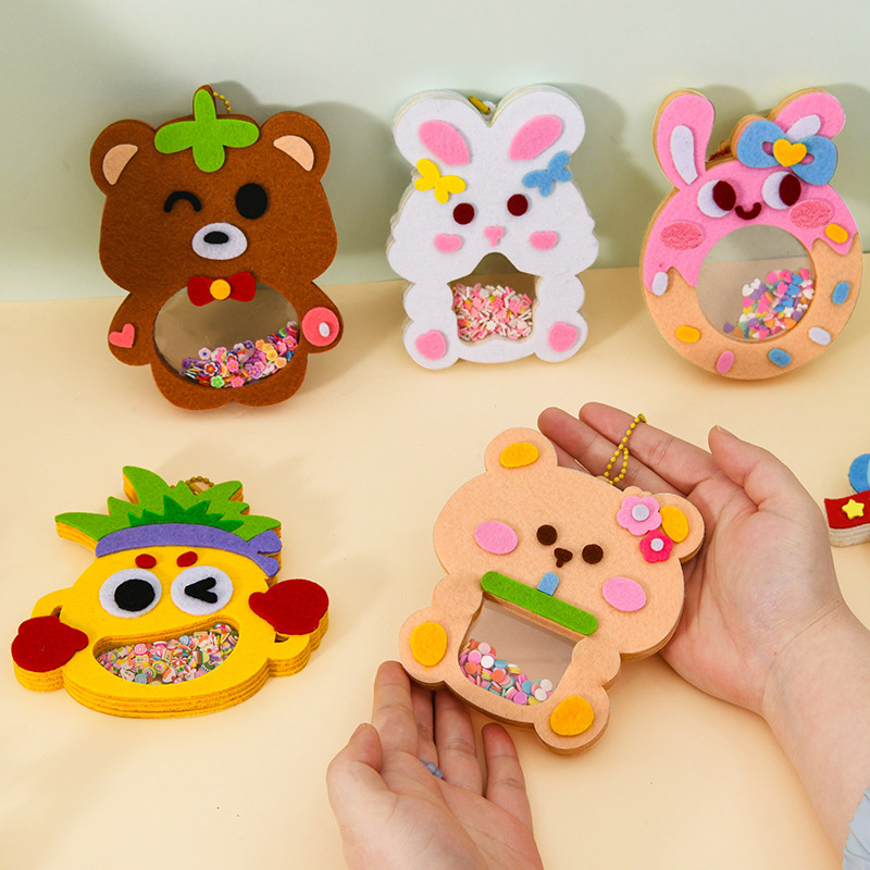 DIY Animal Shake Pendant Art C - Art Craft 3 Year Old ulasan dan harga