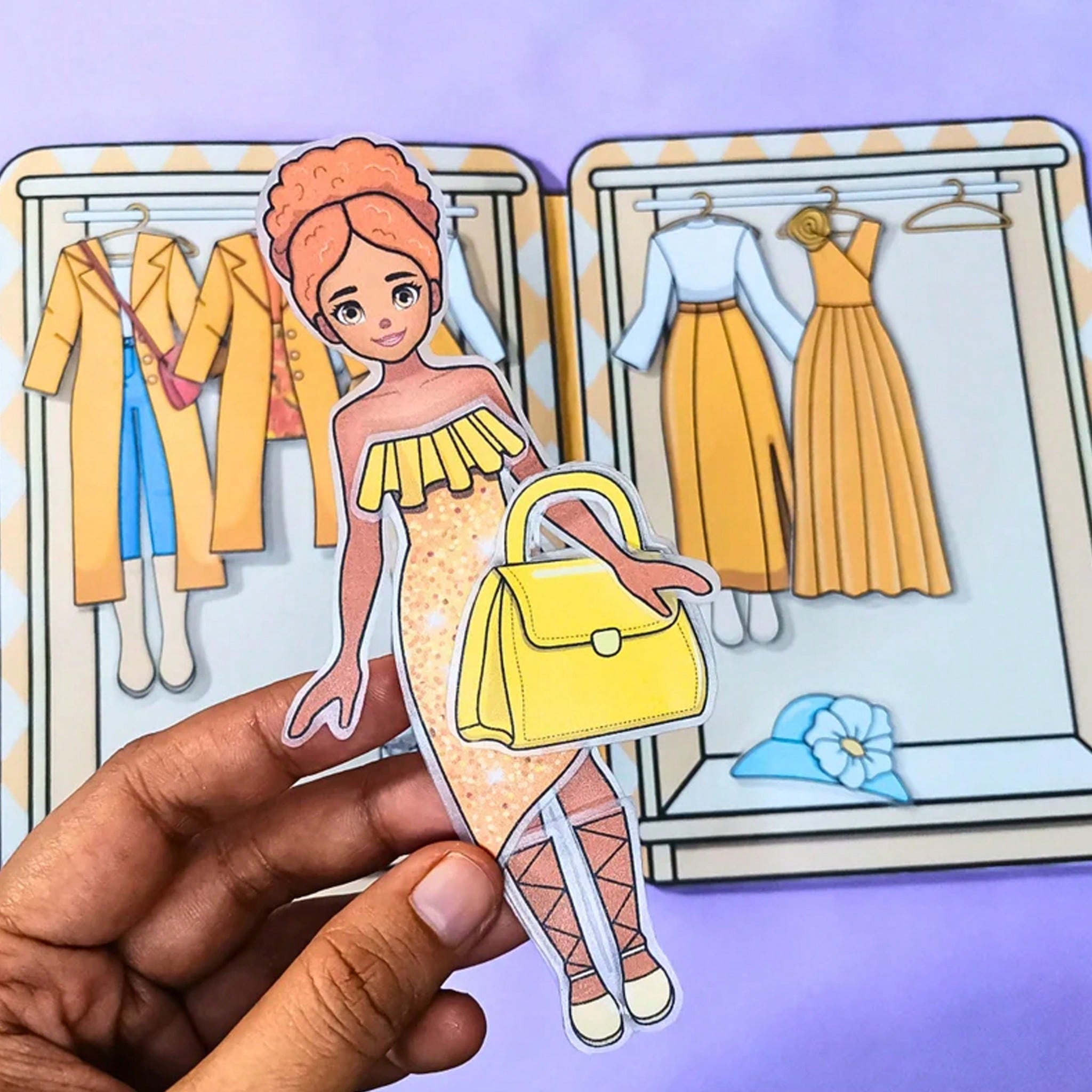 Yellow Dress Girl Tea Party Th - Art Craft 3 Year Old ulasan dan harga