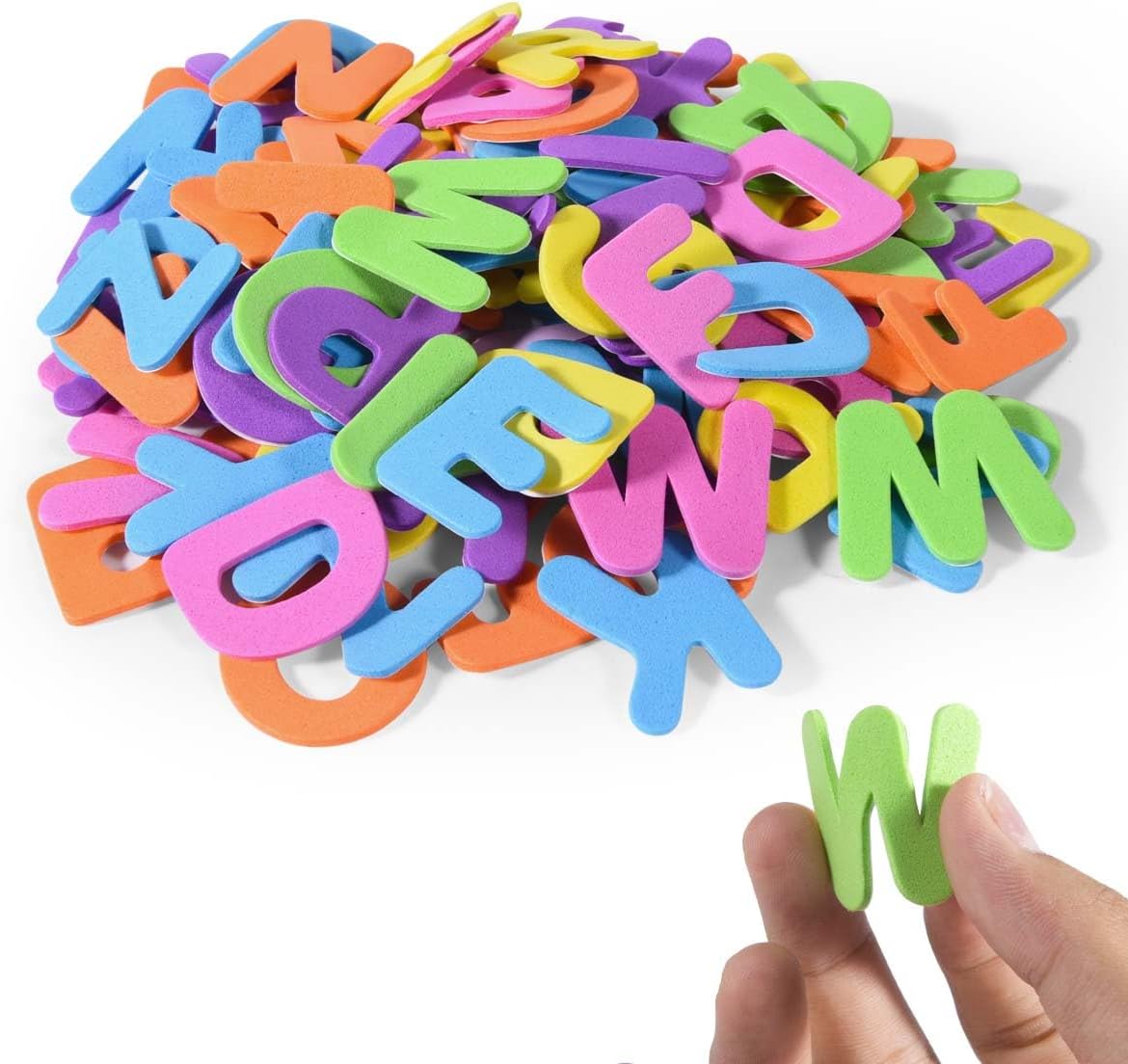 156-468pcs Foam Letter Sticker - Art Craft 3 Year Old ulasan dan harga