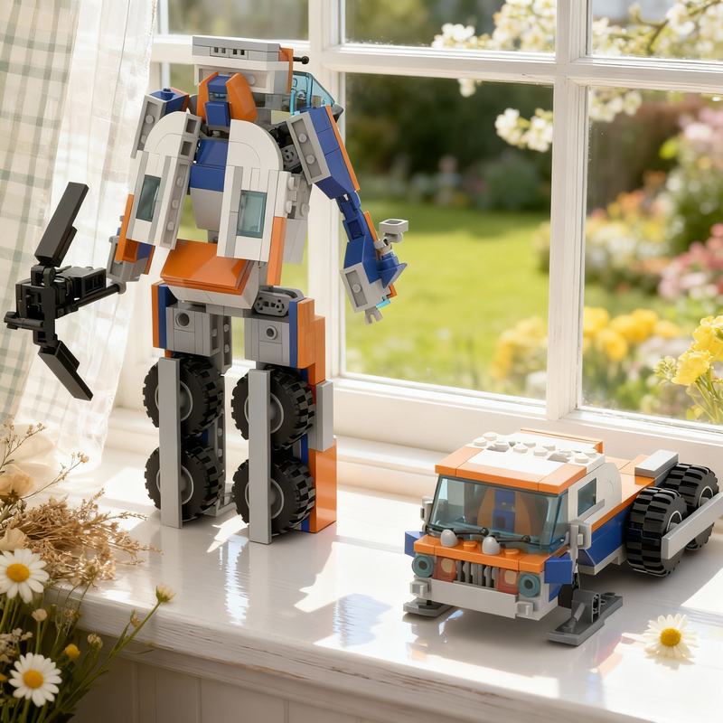 251pcs MOC Transformer- Avalan - Art Craft Christmas Ideas ulasan dan harga
