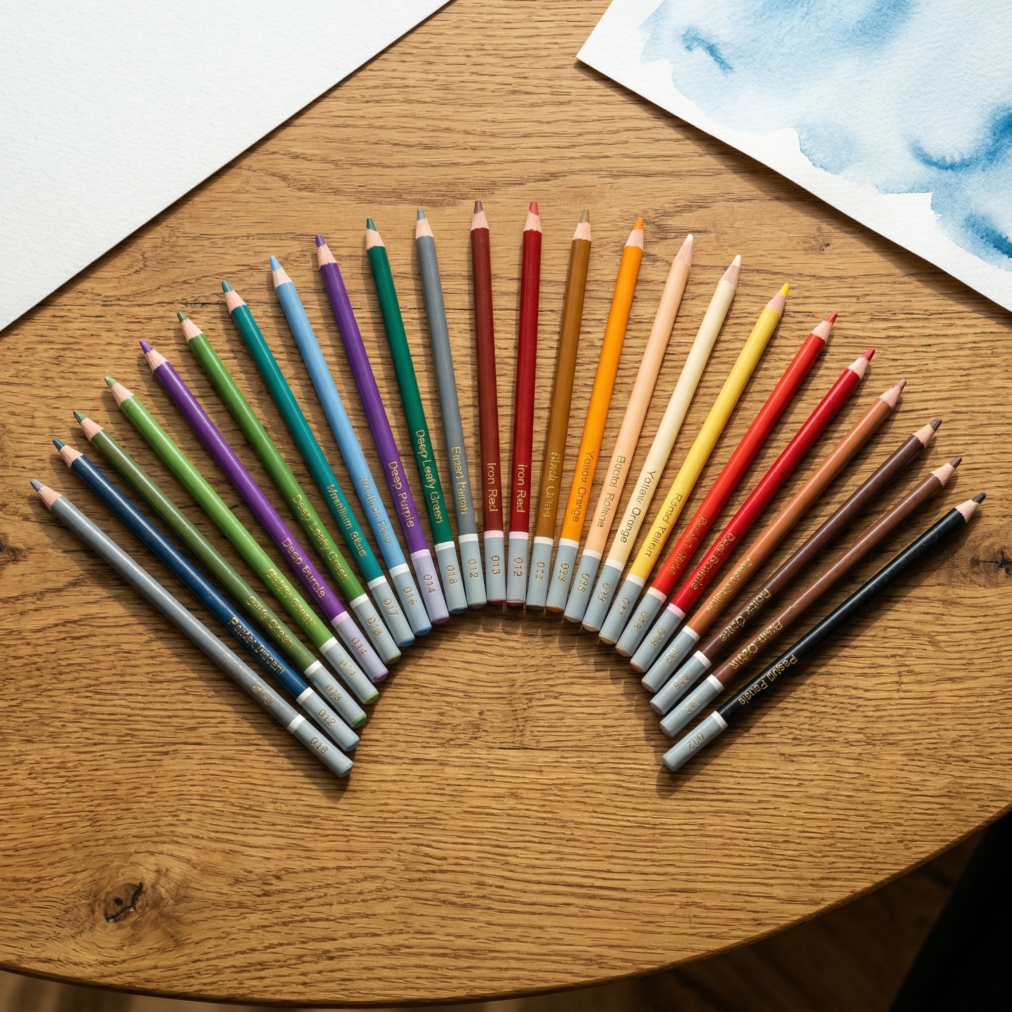 24 Premium Colored Charcoal Pe - Chalk Pastel Set ulasan dan harga
