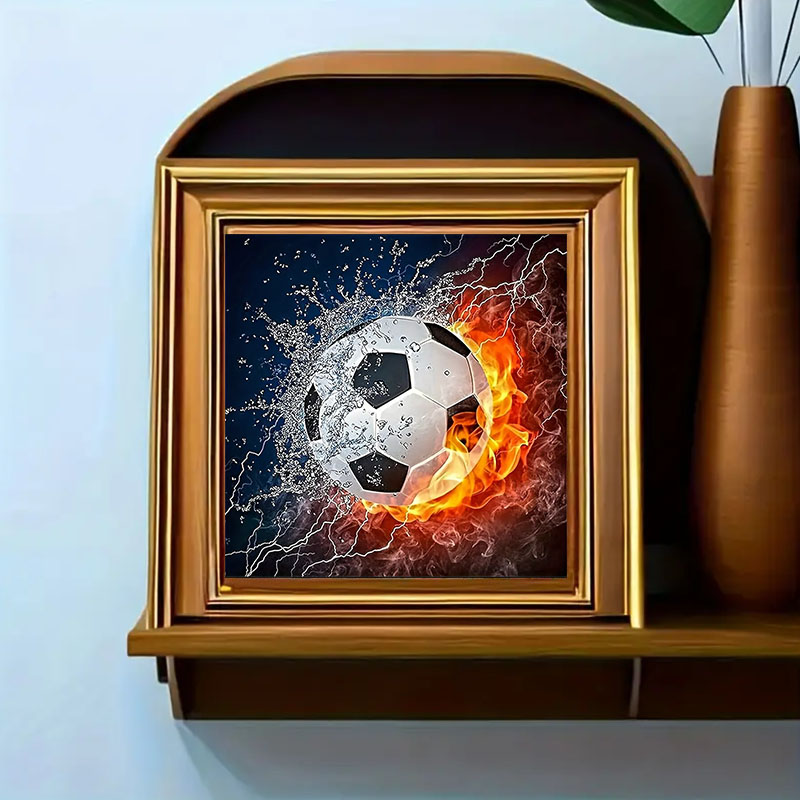 A Set of Football Diamond Pain - Art Craft For Adults ulasan dan harga