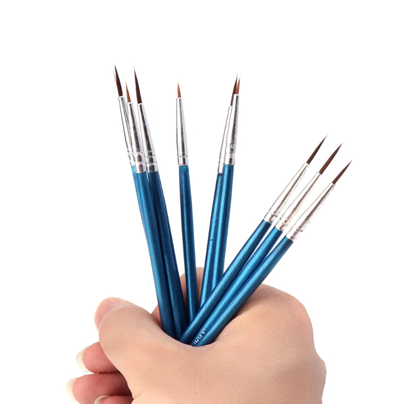 10PCS/Set Nylon Hair Paint Bru - Watercolor Brush Pen ulasan dan harga