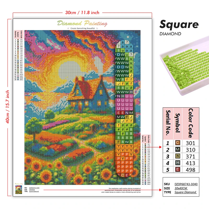 5D DIY Cartoon Craft Lass Diam - Art And Craft Studio ulasan dan harga