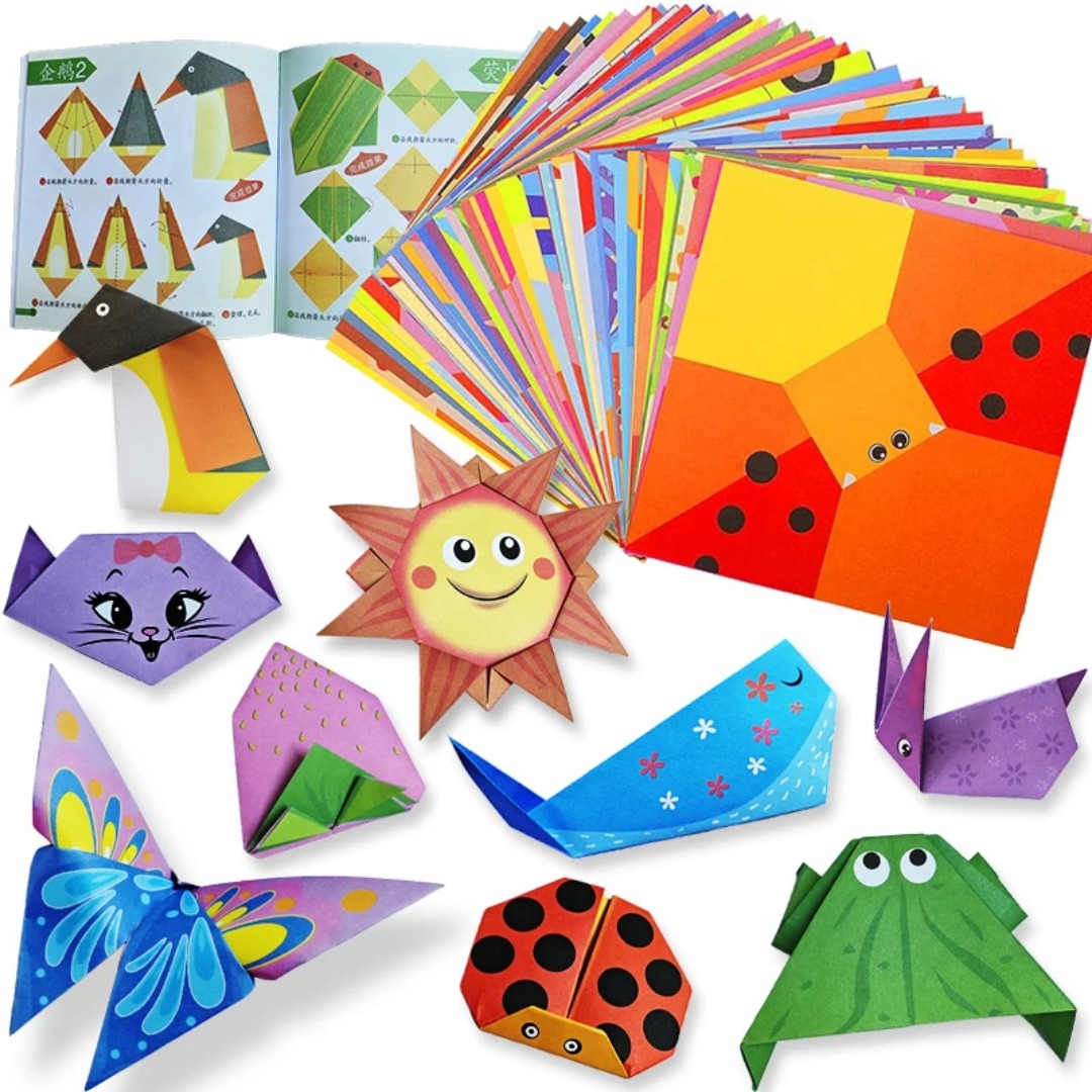 New Origami Kit 30 Sheets Orig - Art Craft 3 Year Old ulasan dan harga