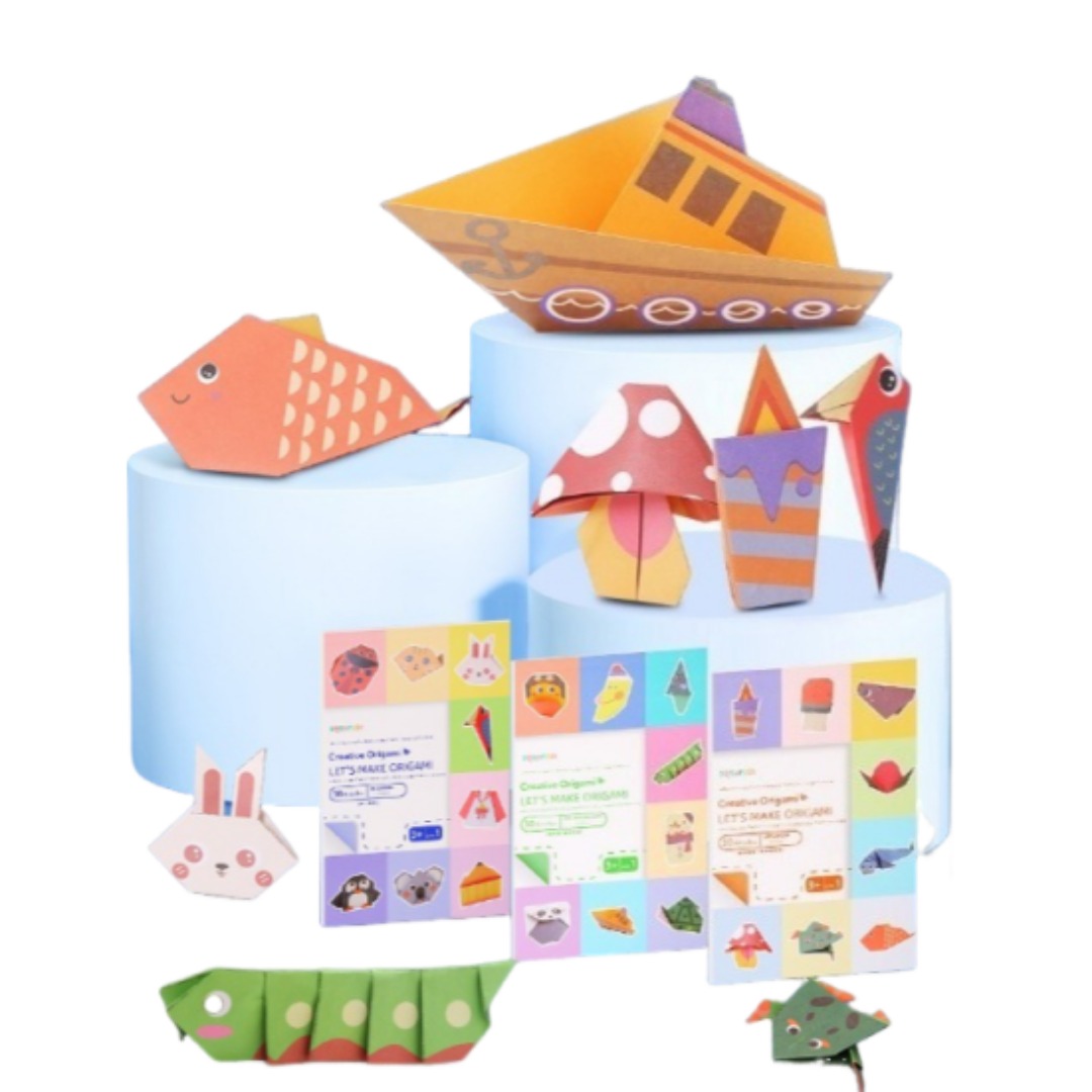 New Origami Kit 30 Sheets Orig - Art Craft 3 Year Old ulasan dan harga