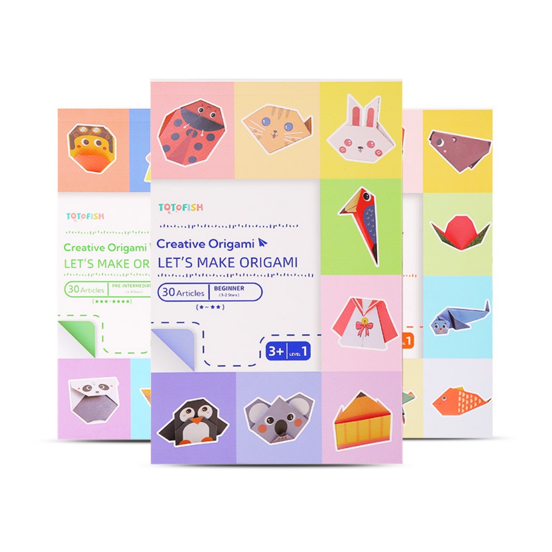 New Origami Kit 30 Sheets Orig - Art Craft 3 Year Old ulasan dan harga