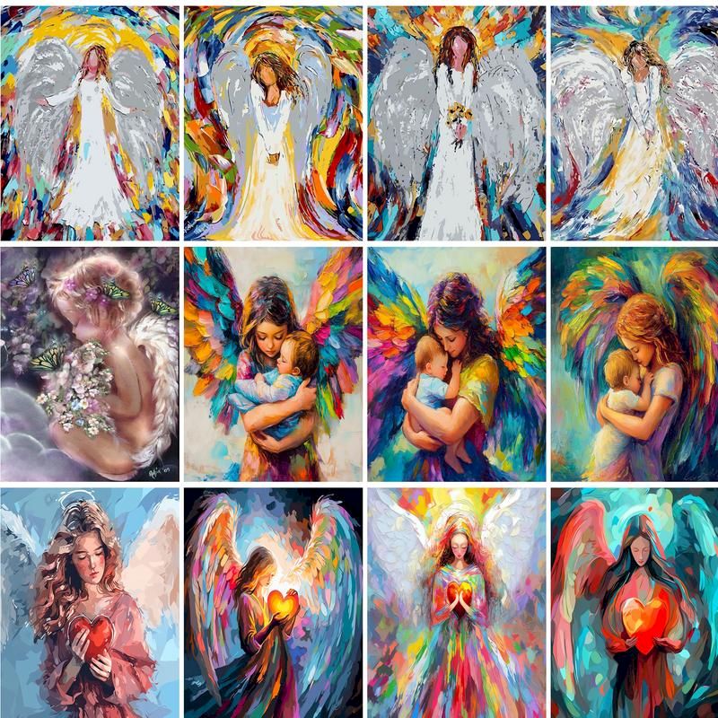 PhotoCustom Oil Painting By Nu - Art Craft Number ulasan dan harga
