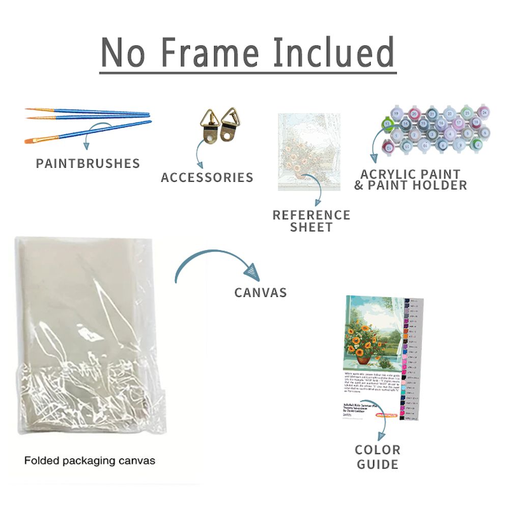 PhotoCustom Oil Painting By Nu - Art Craft Number ulasan dan harga