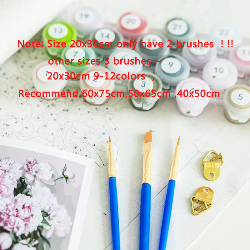 PhotoCustom Oil Painting By Nu - Art Craft Number ulasan dan harga