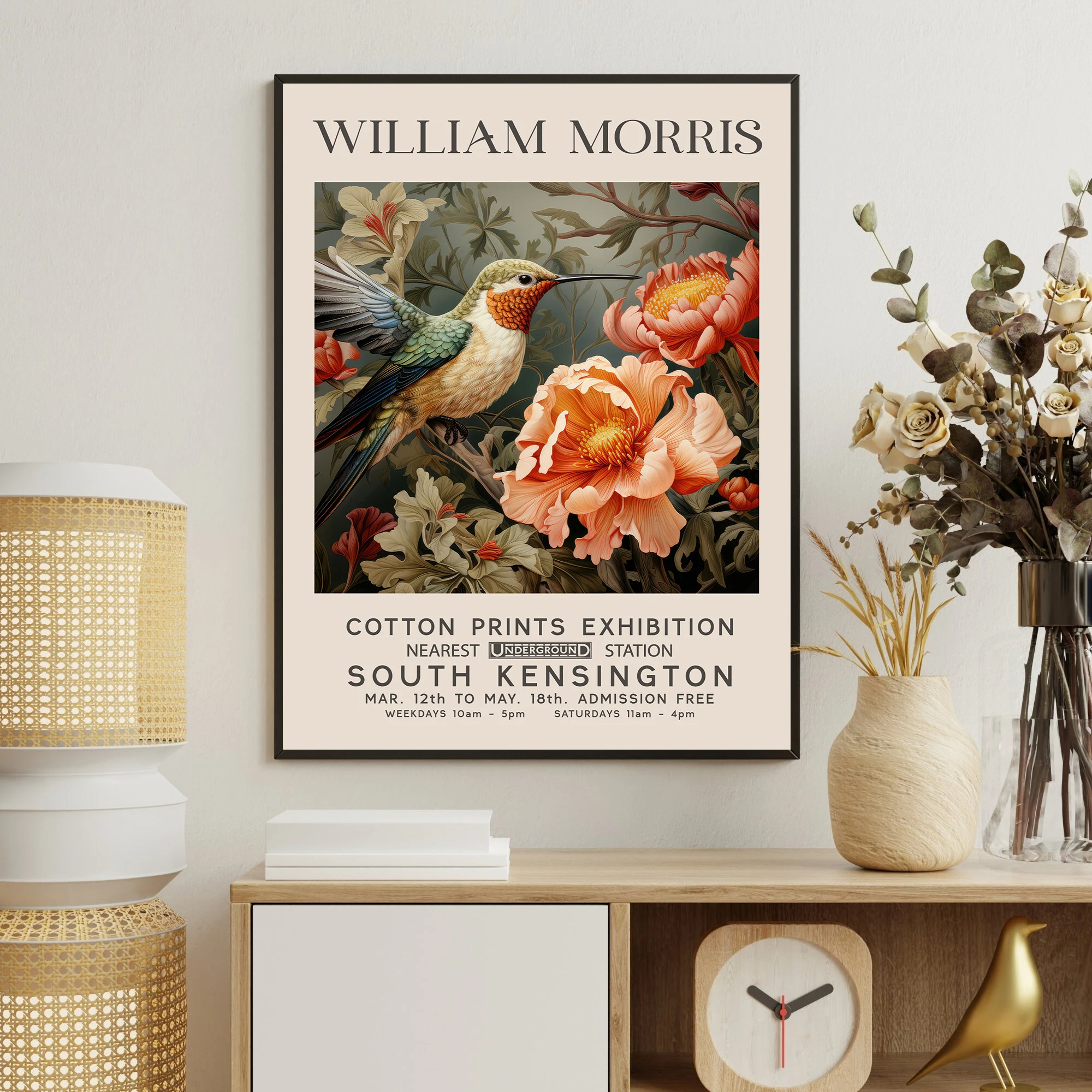 Classic William Morris Owl Kin - Art Craft William Morris ulasan dan harga