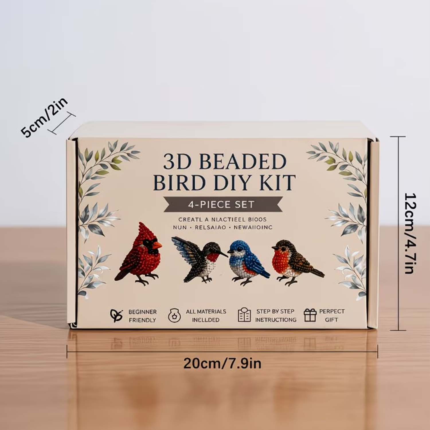 Mini 3D Beaded Animal Craft Ki - Art Craft For Adults ulasan dan harga