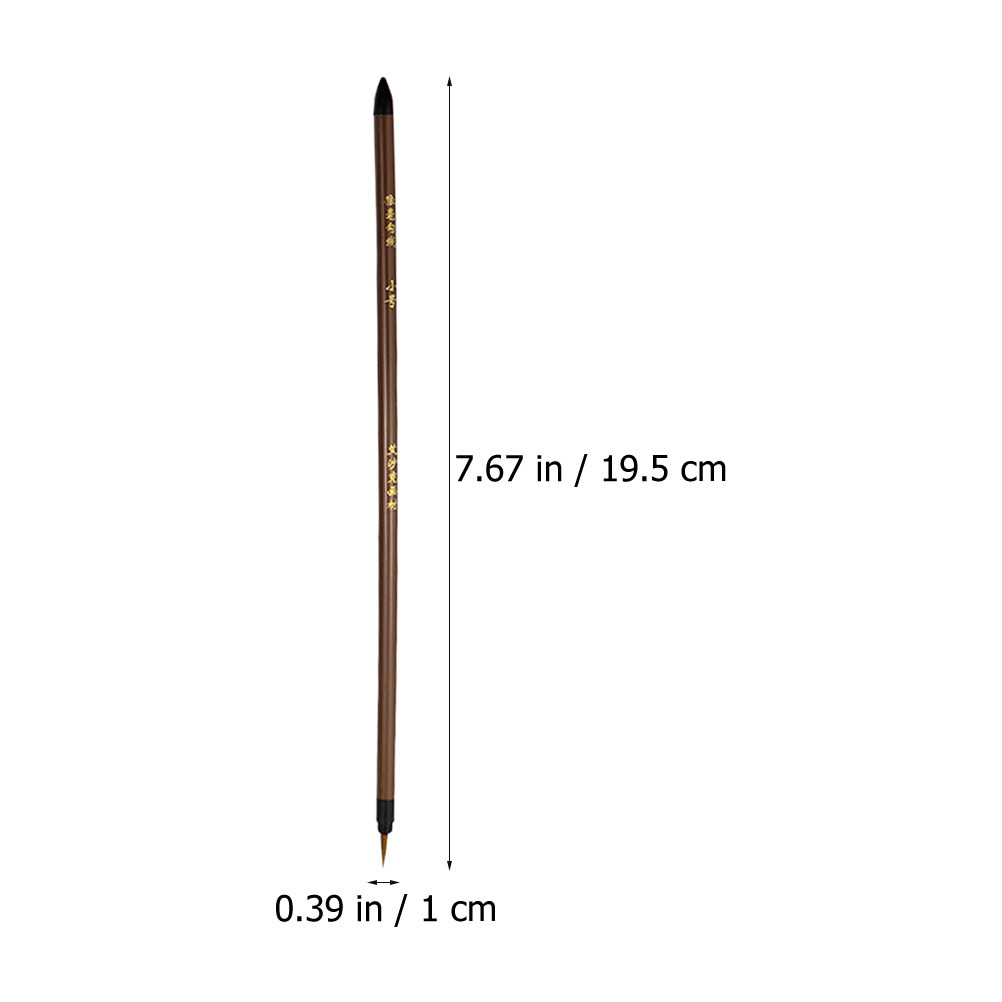 3Pcs Wolf Hair Line Drawing Pe - Watercolor Brush Pen ulasan dan harga