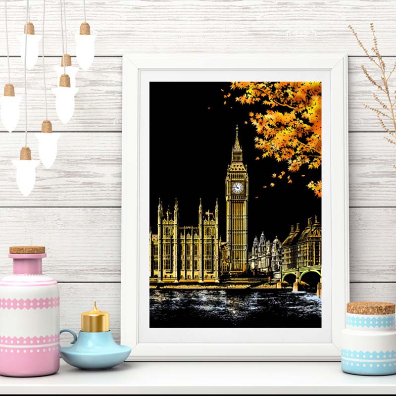 New Creative Magic Scratch Art - Art Craft 3 Year Old ulasan dan harga