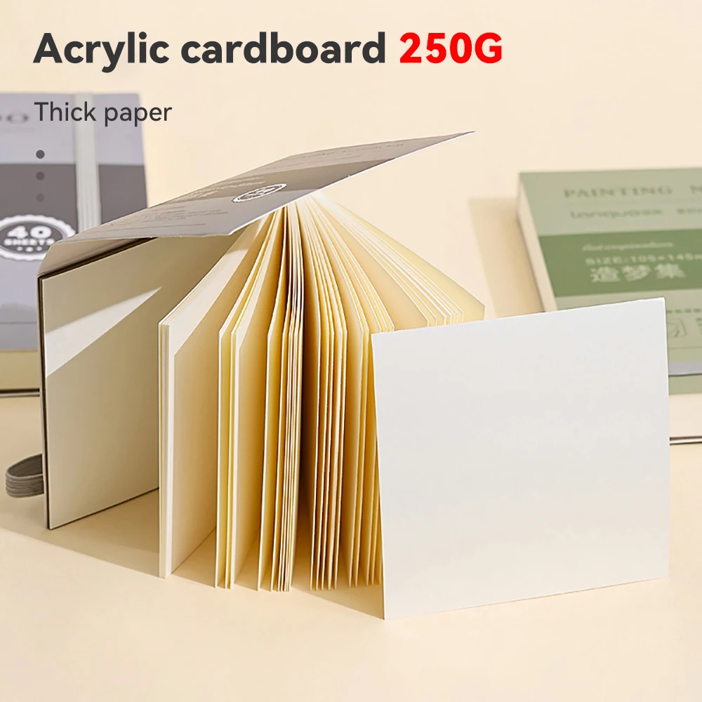 40sheet Tearable Drawing Noteb - Watercolor Brush Pen ulasan dan harga