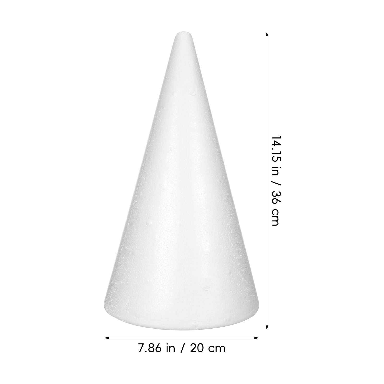 Small Polystyrene Craft Cones  - Art Craft School ulasan dan harga