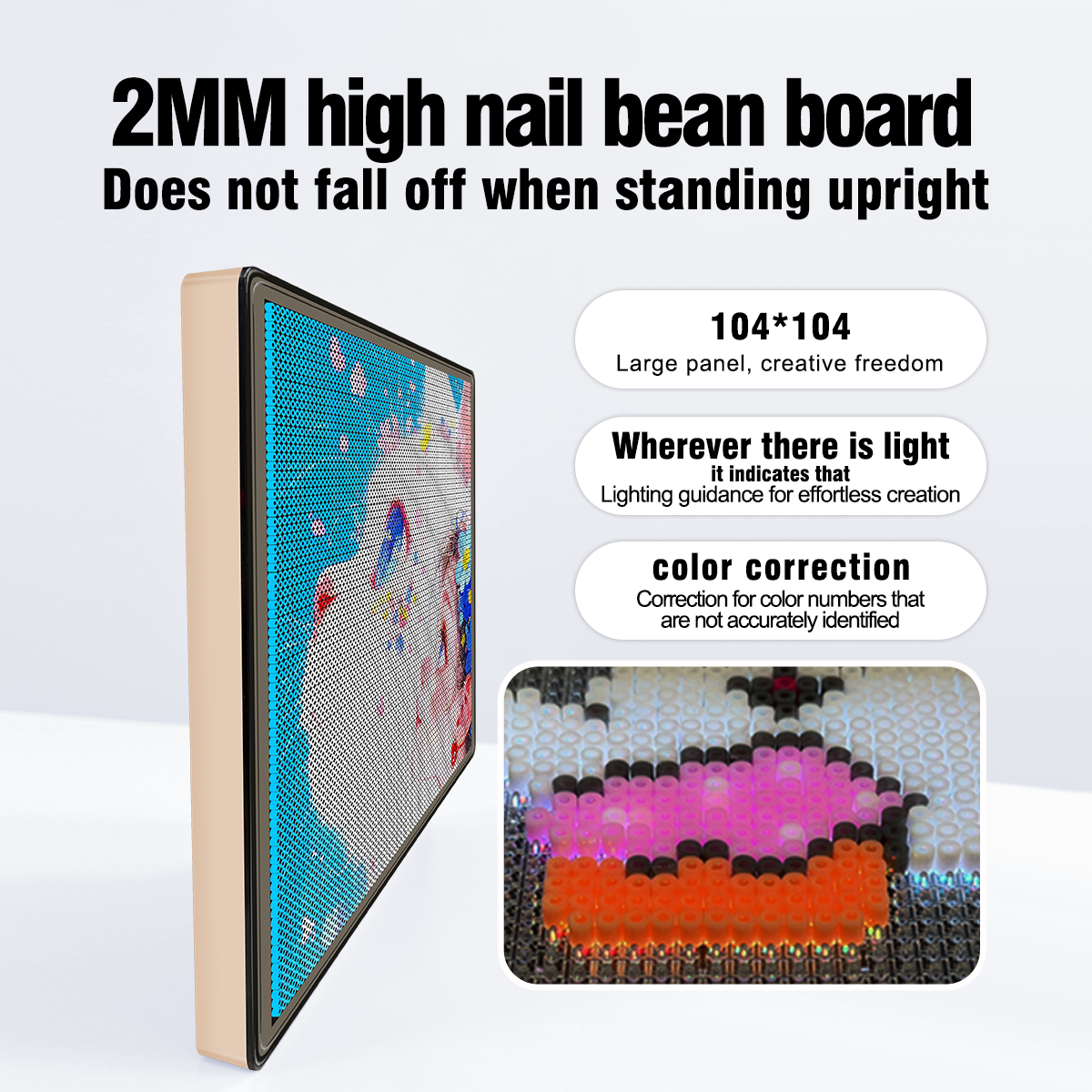 LED Fuse Beads Craft Pegboard  - Art Crafting ulasan dan harga