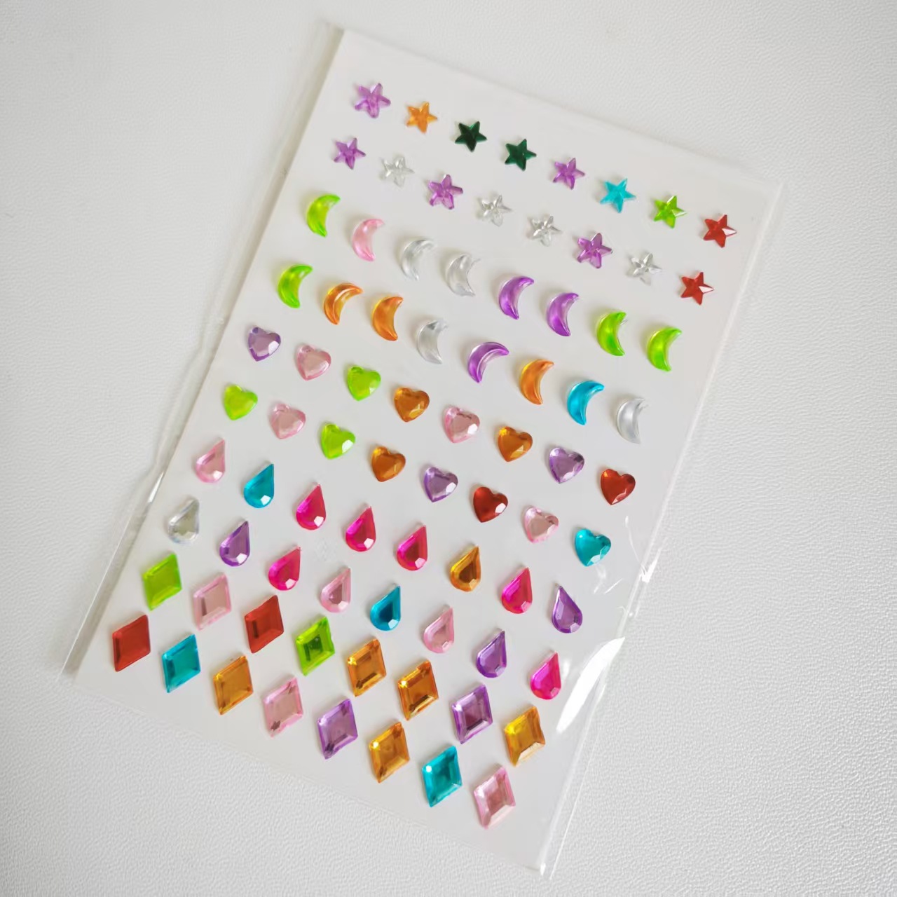 Acrylic 3D Gem Sticker Art Cro - Art Crafting ulasan dan harga