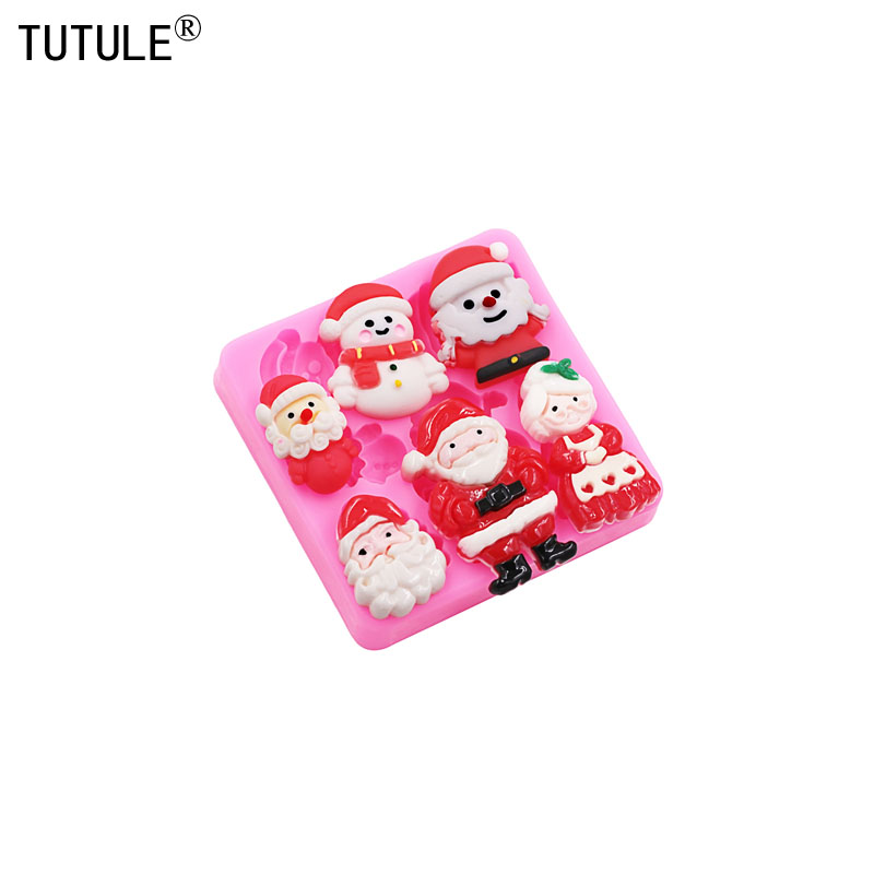 Santa Claus Silicone Mold Chri - Art Craft Glue ulasan dan harga