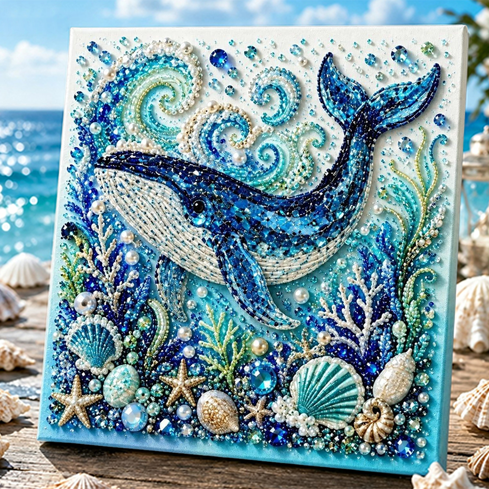 3D Pearl Art DIY Kit Ocean The - Art And Craft Nature ulasan dan harga
