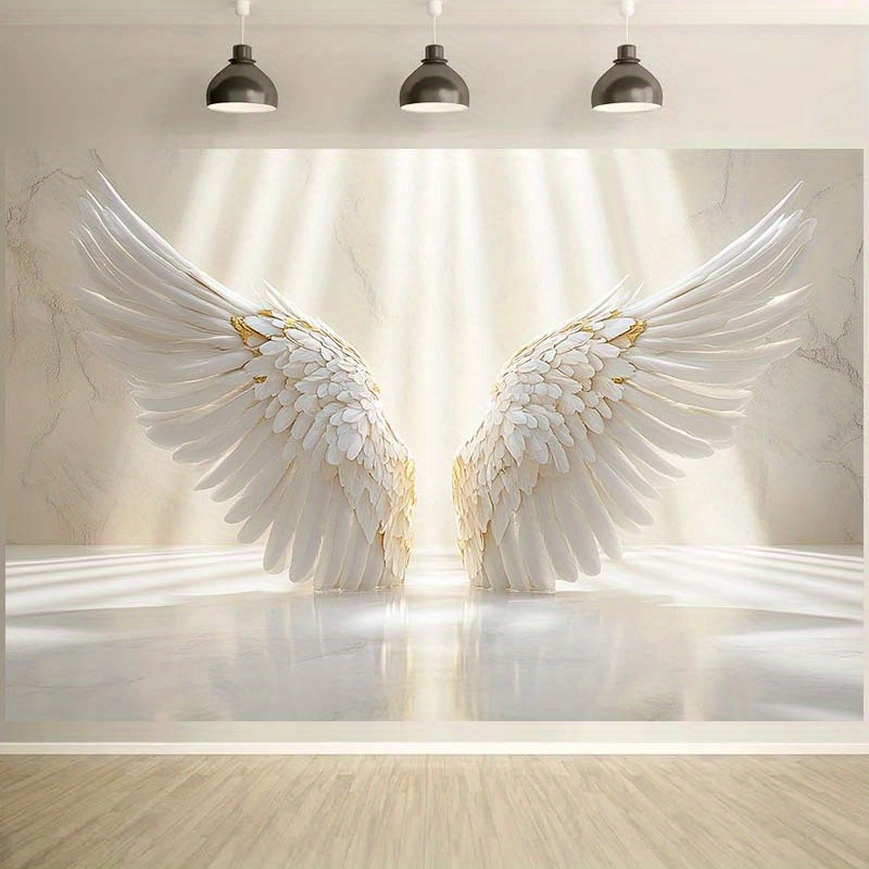 1 Elegant angel wing wall art  - Art Craft Movement ulasan dan harga