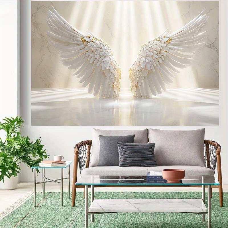 1 Elegant angel wing wall art  - Art Craft Movement ulasan dan harga
