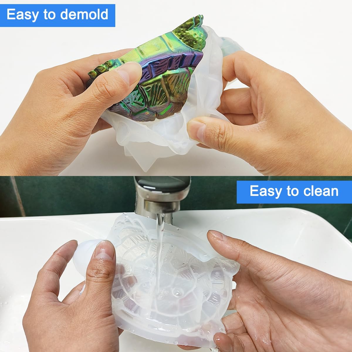 3D Tortoise Resin Molds Thick  - Art And Craft Nature ulasan dan harga