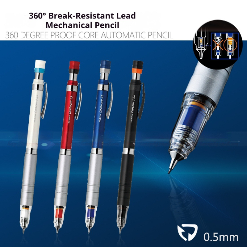 Japanese ZEBRA DelGuard MA86 M - Colored Pencil Professional ulasan dan harga
