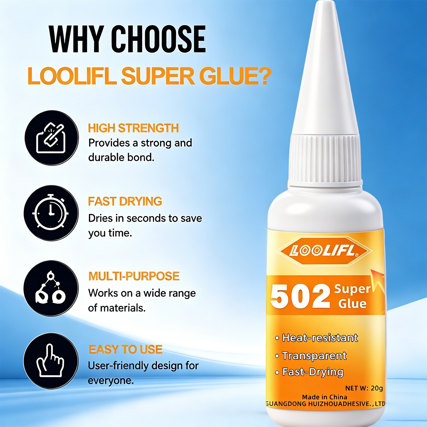 Versatile 502 Super Glue Preci - Art Craft Market ulasan dan harga