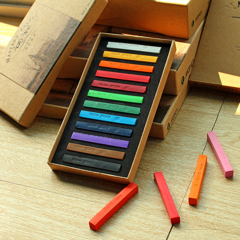 Crayons Soft Dry Pastel 12/24/ - Chalk Pastel Set ulasan dan harga