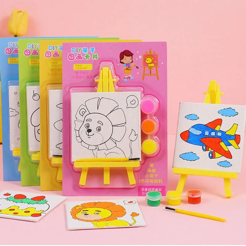 10 Packs Cartoon DIY Oil Paint - Art Craft Movement ulasan dan harga