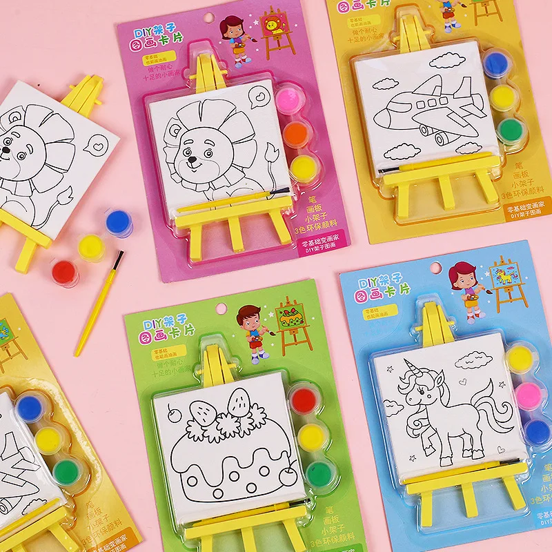 10 Packs Cartoon DIY Oil Paint - Art Craft Movement ulasan dan harga