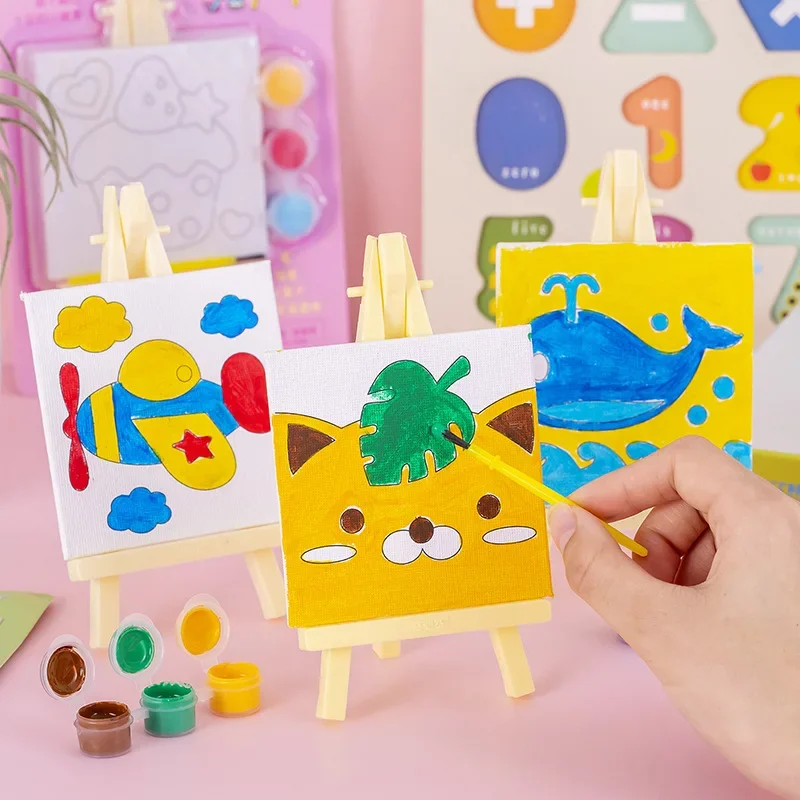 10 Packs Cartoon DIY Oil Paint - Art Craft Movement ulasan dan harga